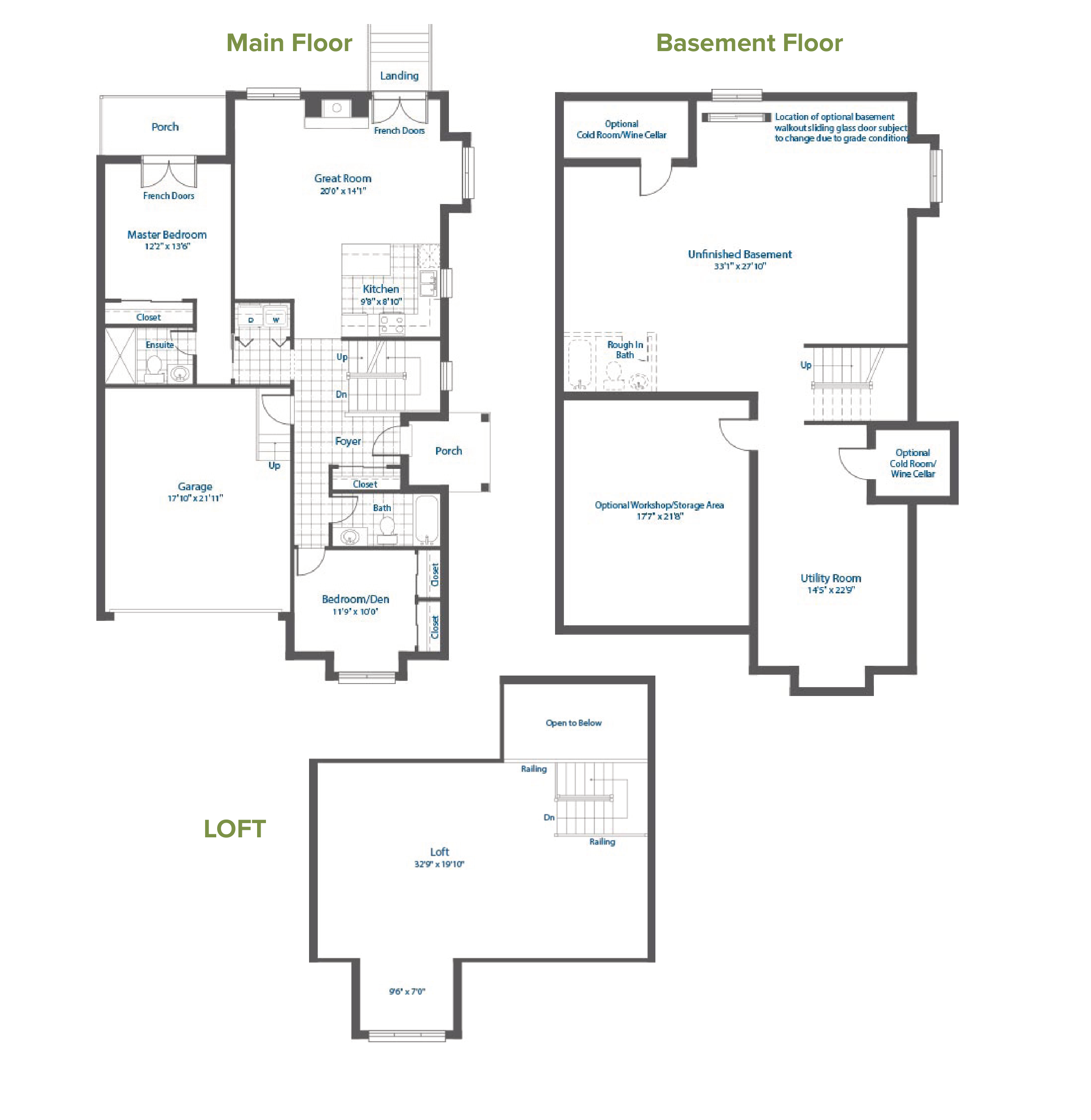 The Aurora floor plan