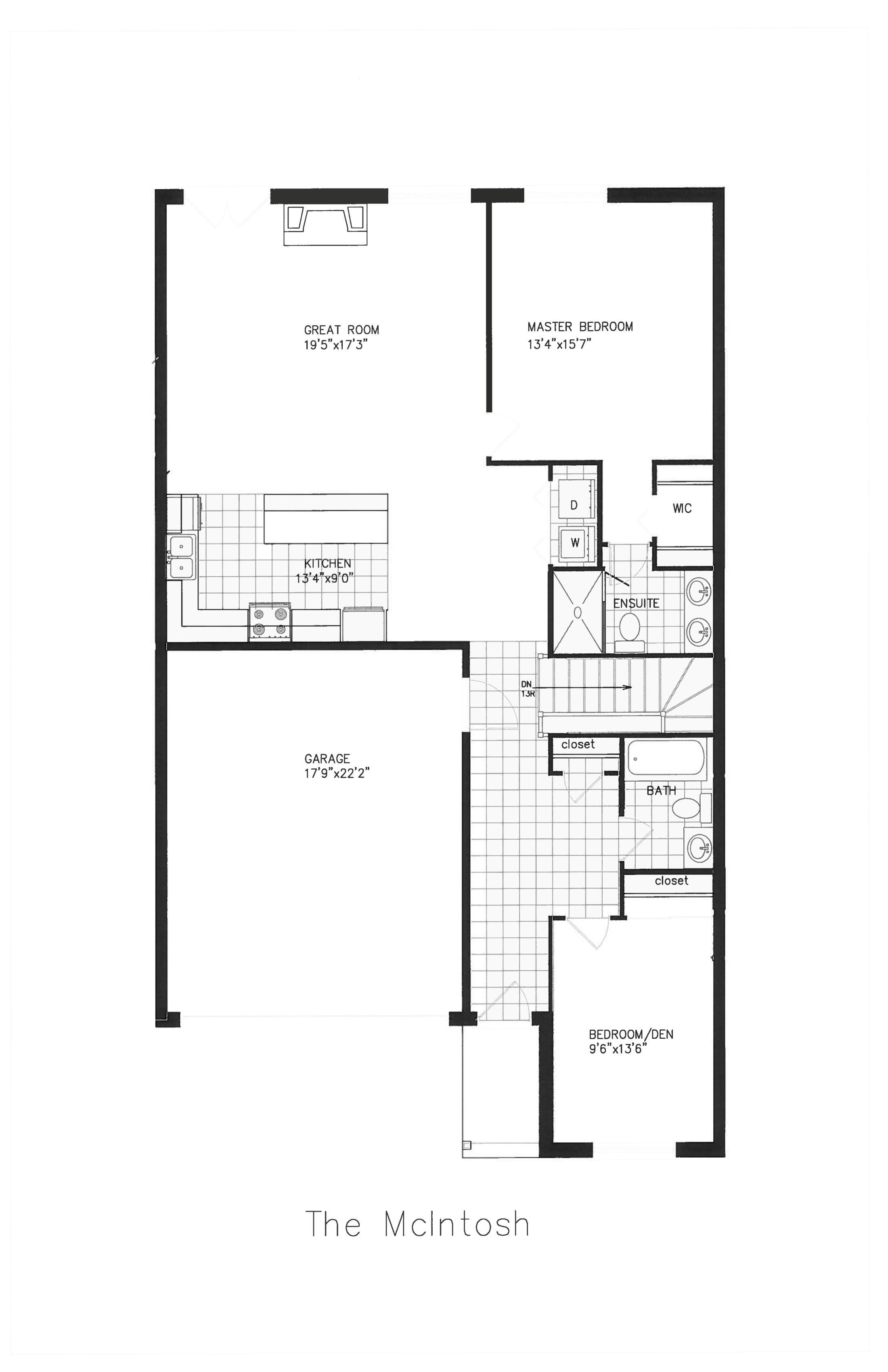 The McIntosh floor plan