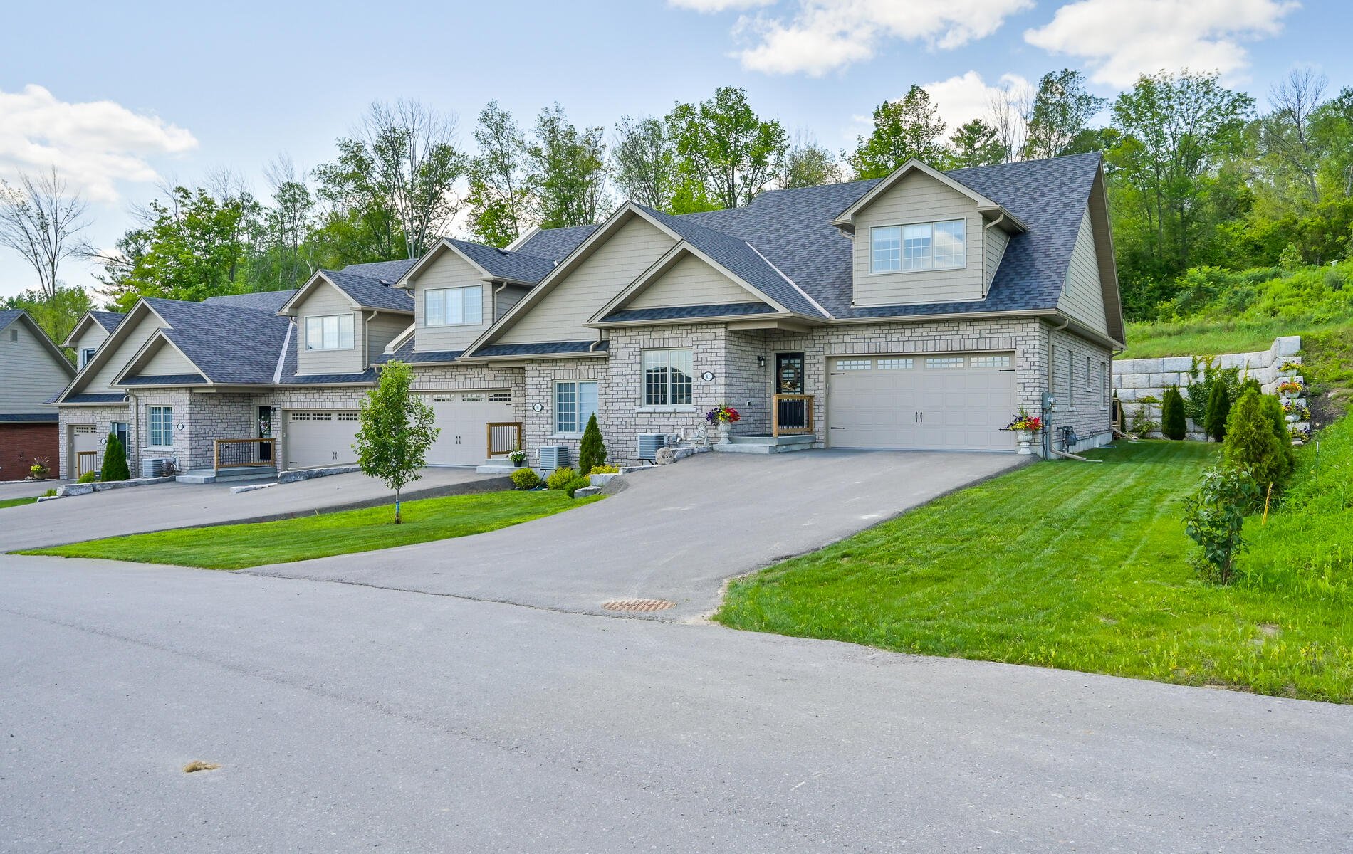 Orchard Hill Country Townhomes — Exterior — Front Elevation