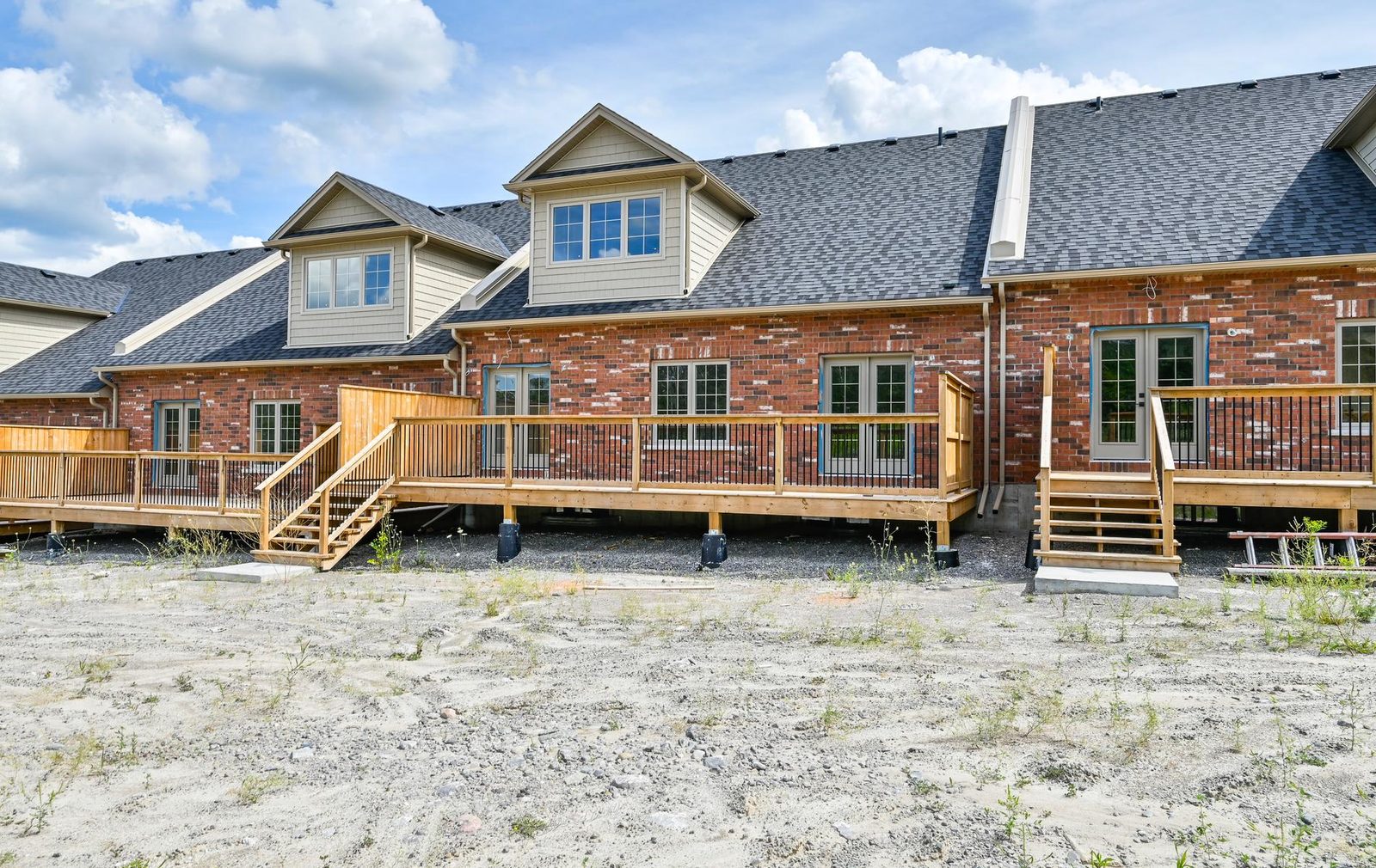 128-134 Orchard Way rear deck