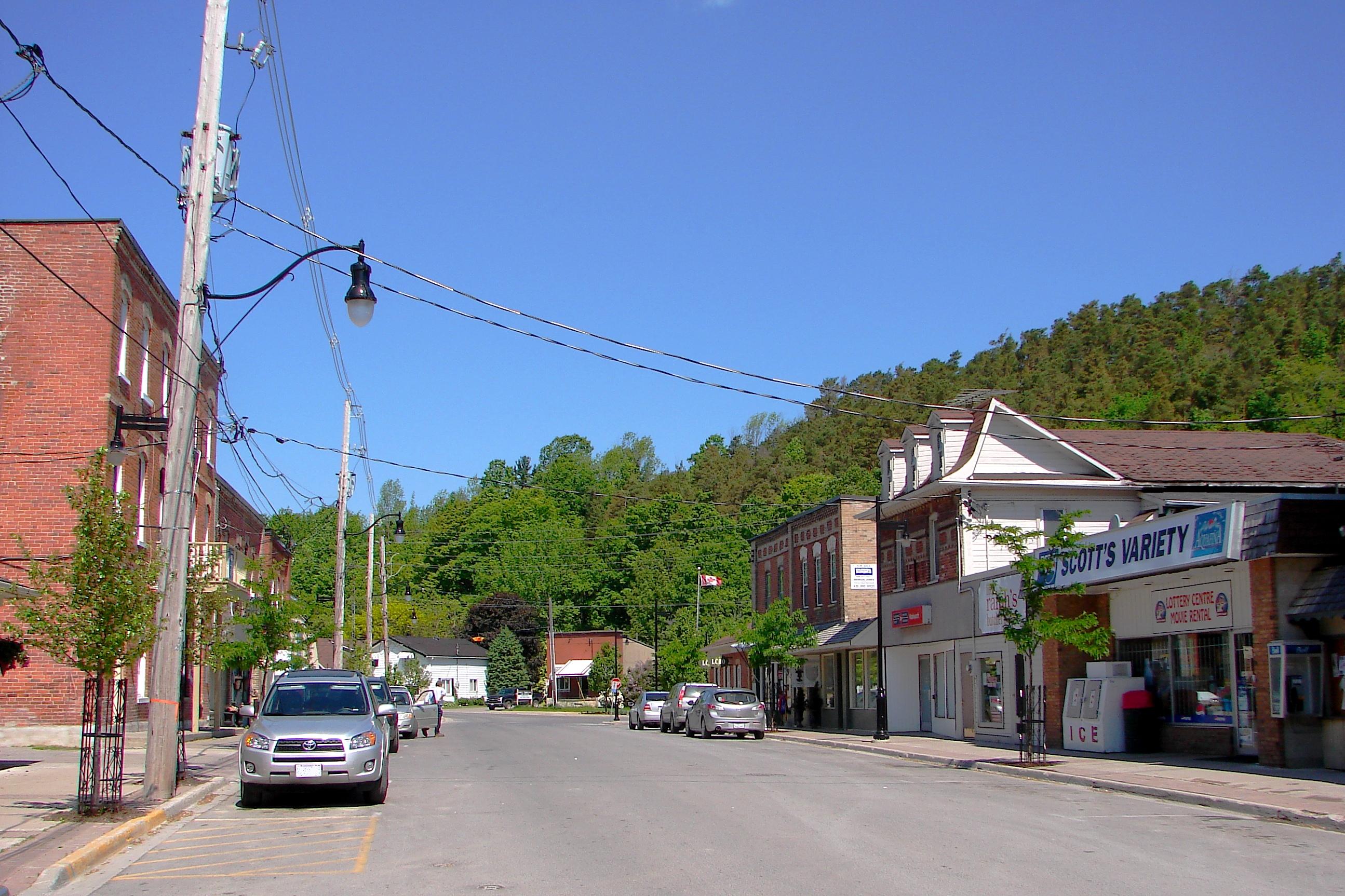 Warkworth's Main Street