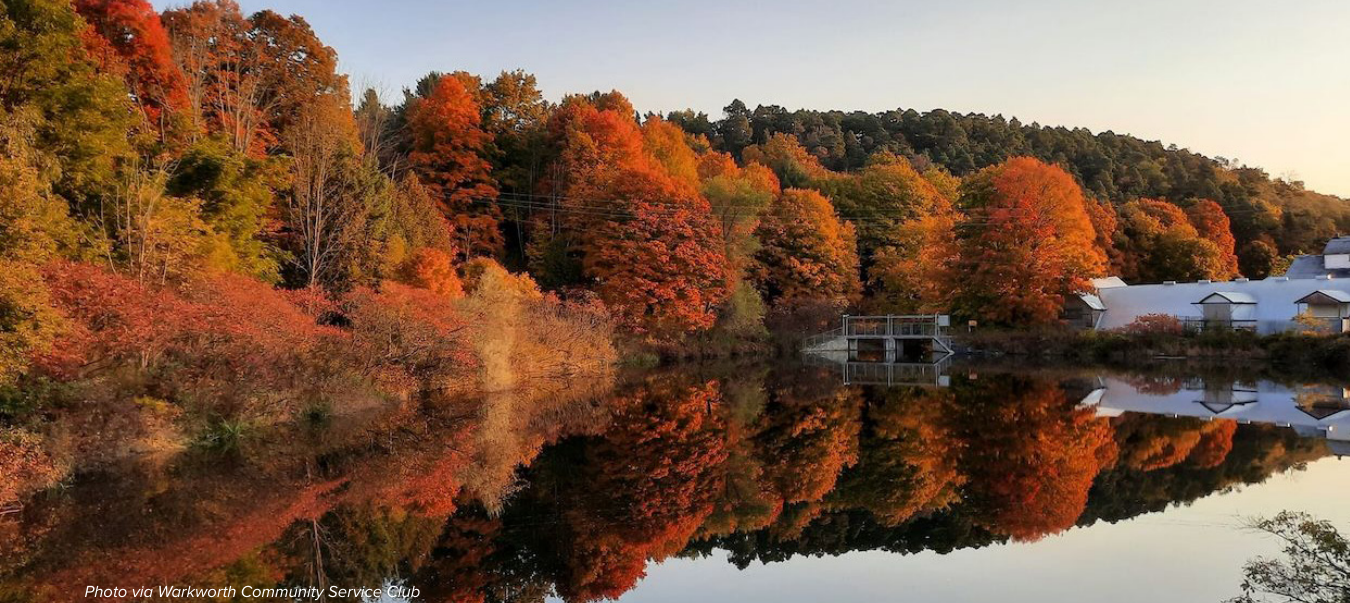 The village in autumn